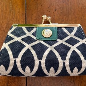 Spartina Kiss Lock Small Wallet